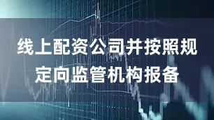 线上配资公司并按照规定向监管机构报备